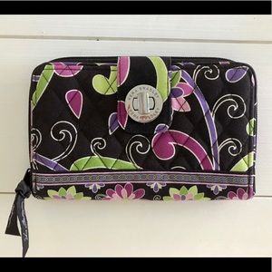 Vera Bradley Purple Punch Wallet